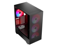 MODECOM Siroco ARGB Flow Midi USB 3.0x2+Type-C Czarna AT-SIROCO-MG-10-00ARGB-0002 - 1213347 - zdjęcie 3